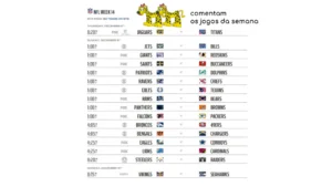 Leia mais sobre o artigo Os palpites das Onças: semana 14 da NFL