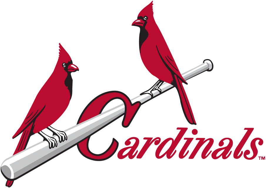 Logo dos Saint Louis Cardinals de 1948 a 1964.Disponível em: <https://www.sportslogos.net/logos/view/7278161948/St._Louis_Cardinals/1955/Primary_Logo>