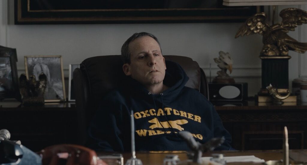 Cena do filme Foxcatcher.