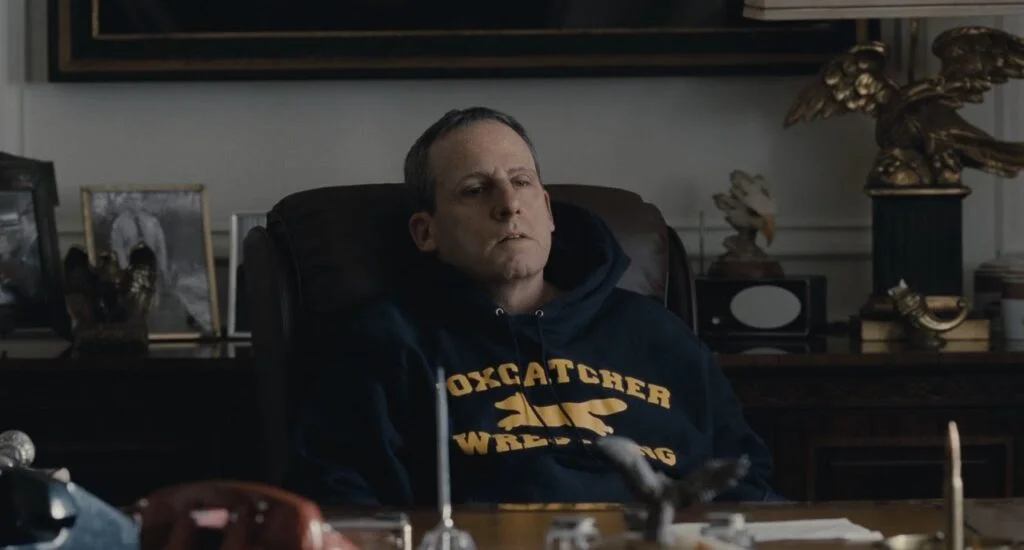 Cena do filme Foxcatcher.