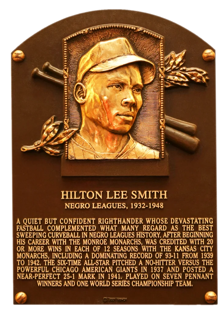 "Um quieto, mas confiante arremessador destro". Esse era Hilton Smith.