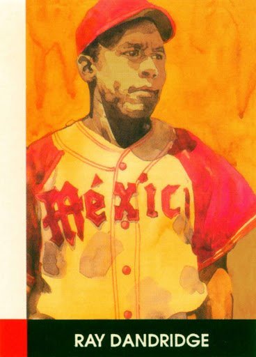 Imagem de Ray Dandridge em uma de suas passagens pelo beisebol mexicano.