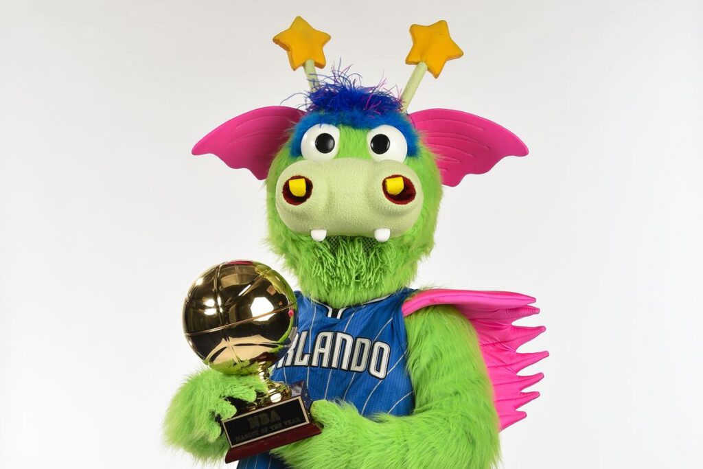 Stuff, a mascote do Orlando Magic.