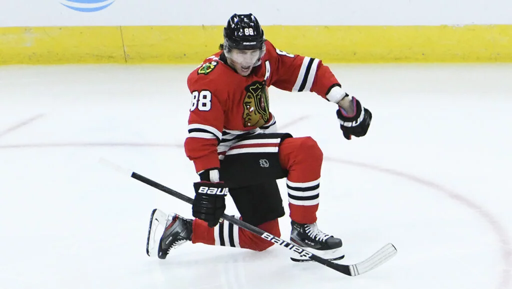 No engordando a quarentena de hoje temos o Chicago Blackhawks de Patrick Kane, que está jogando o fino nessa temporada.