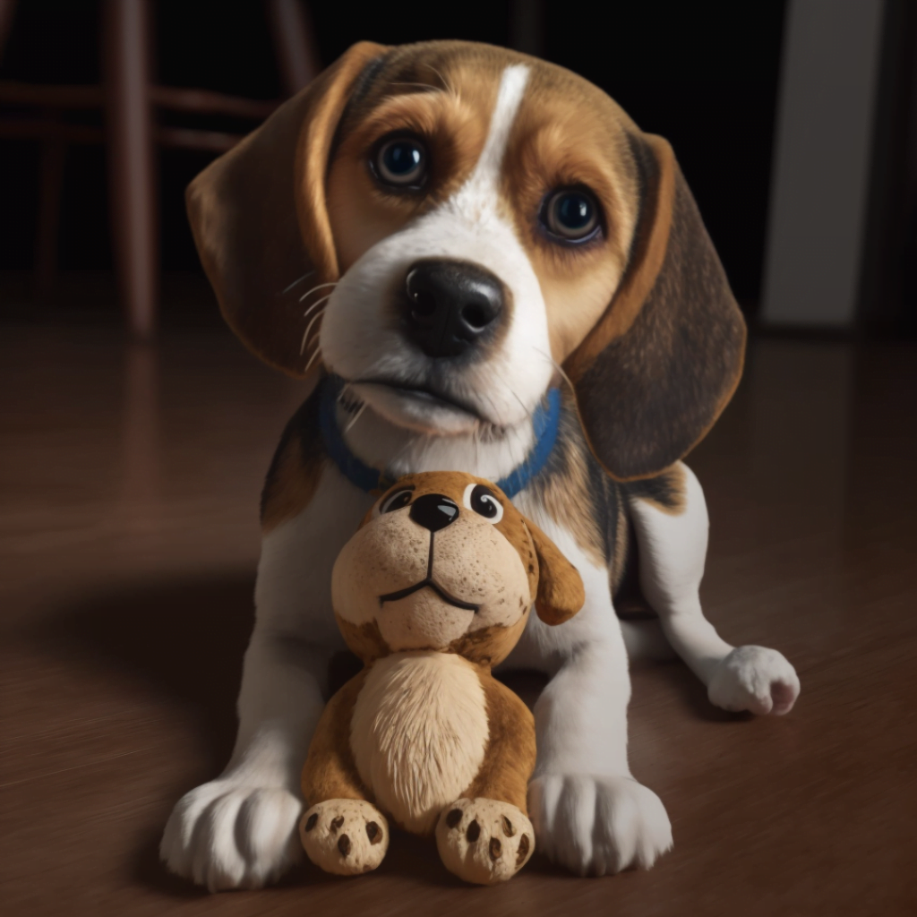 Baleia, a beagle